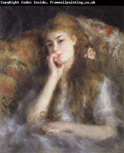 Pierre Renoir Young Woman Seated(The Thought)